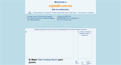 Desktop Screenshot of capital8.com.mx