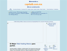 Tablet Screenshot of capital8.com.mx